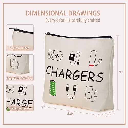 Miniatura 4 de Bolsa de maquillaje para regalos, Blanco apagado