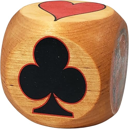 Miniatura 4 de Newt's Playing Cards Marcadorindicador Trump original Trump para Bridge, Euchre, Pinochle y otros juegos de cartas - Pips grandes, marcador grande