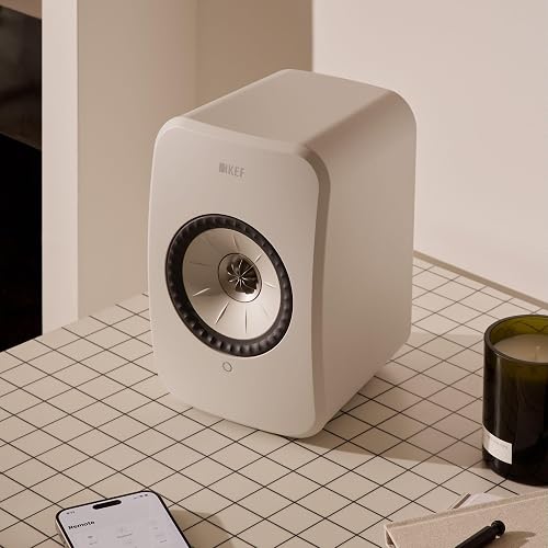 KEF LSX II LT Diffusori attivi wireless, Stone White | Musica | TV e Home Cinema | Gaming | HDMI ARC | USB-C | Bluetooth | AirPlay 2 | compatibile con Chromecast | Spotify - 7