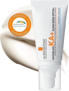 La Roche-Posay Anthelios Sunscreen KA+ SPF 50+ 50ml for Face & Body - Very High Broad-Spectrum UVA/UVB Protection, Enriche...