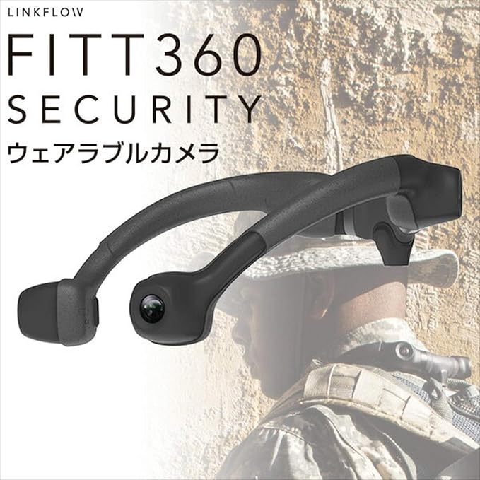 fitt360/bk linkflow ウェアラブル360°カメラ(ブラック) | tspea.org