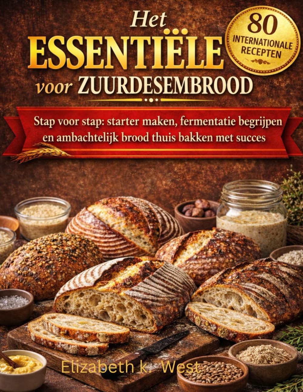 Het Essentiële Recept voor Zuurdesembrood voor Beginners: Stap voor stap: starter maken, fermentatie begrijpen en ambachtelijk brood thuis bakken met succes