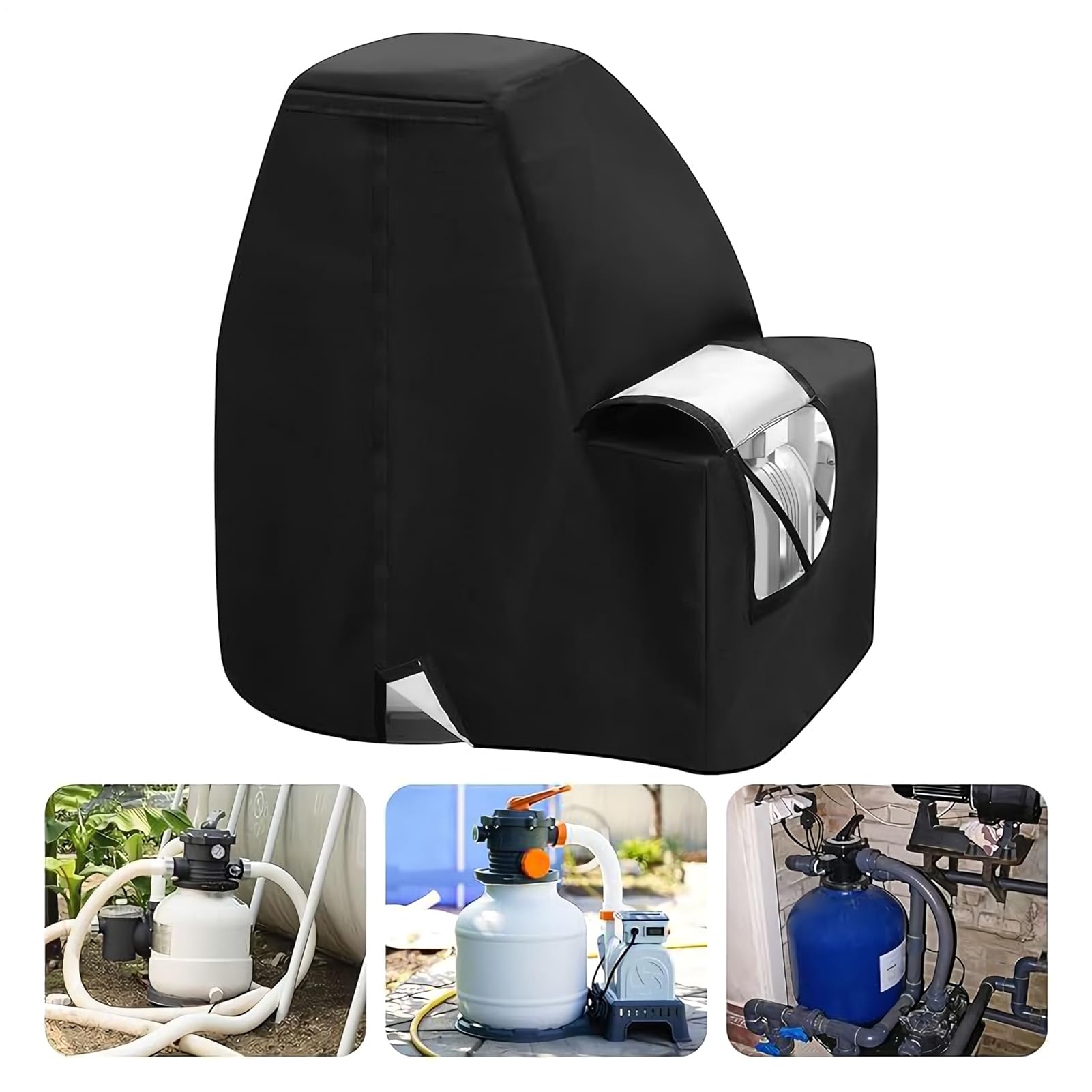Housse pour filtre à sable, protection UV