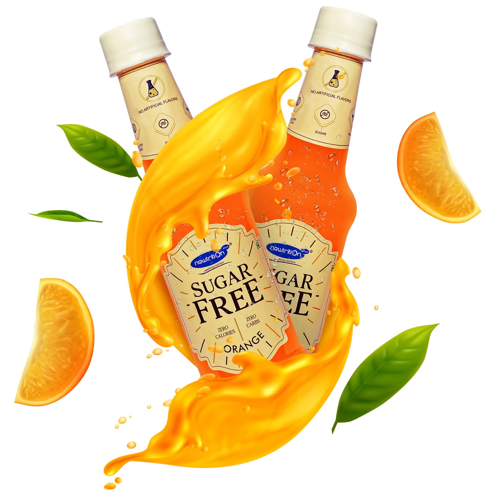 Newtrition Plus – Redefining Nutrition ORANGE SODA Drink | 100% Sugar Free | Zero Calories | Zero Carbs | Vegan | Gluten Free (Pack of 6) – 330 ml each (B0B7JNQRBP) Amazon Price History, Amazon Price Tracker