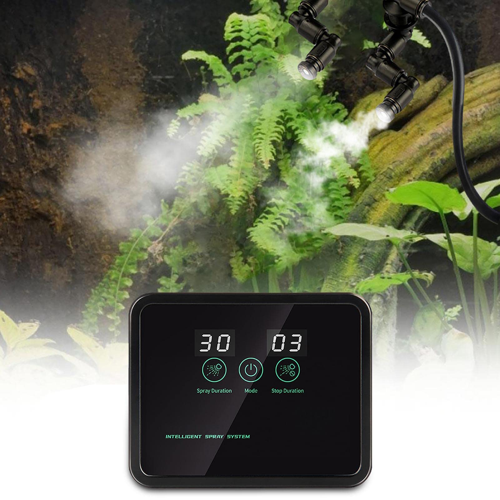 Reptiles - pulverización Tanques Selva Tropical, humidificadores terrarios para Plantas Selva Tropical Anfibios