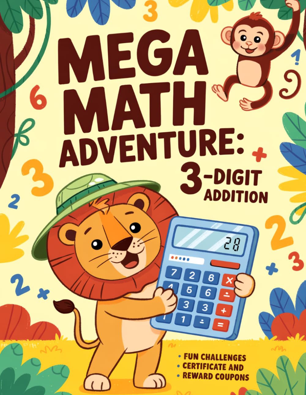 Mega Math Adventure: 3‑Digit Addition Challenge: Exciting Vertical Addition Worksheets to Make Big‑Number Math Fun (Vertical Addition Practice)