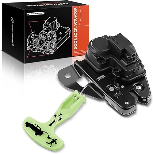 A-Premium Actuador de pestillo de maletero con bloqueo de puerta trasera compatible con Chrysler 300 2005-2018, 200 2011-2014 y Dodge Dart