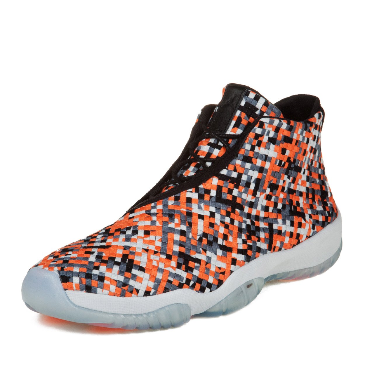 Nike Mens Air Jordan Future Premium "Multi-Color" Multi-Color/Platinum-Crimson Synthetic Basketball Shoes Size 11