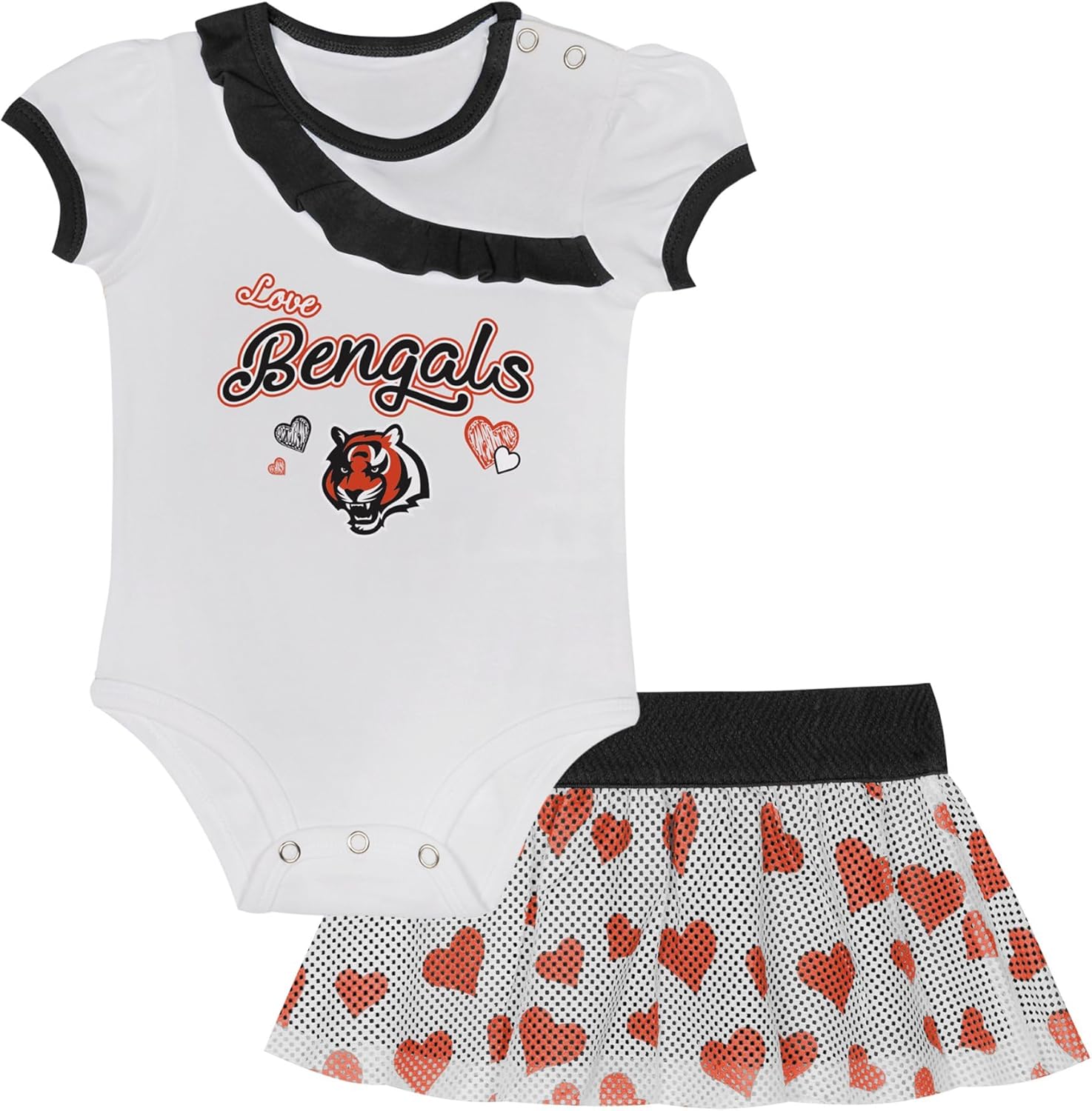 Outerstuff Infant NFL Love My Team Bodysuit & Skirt Set