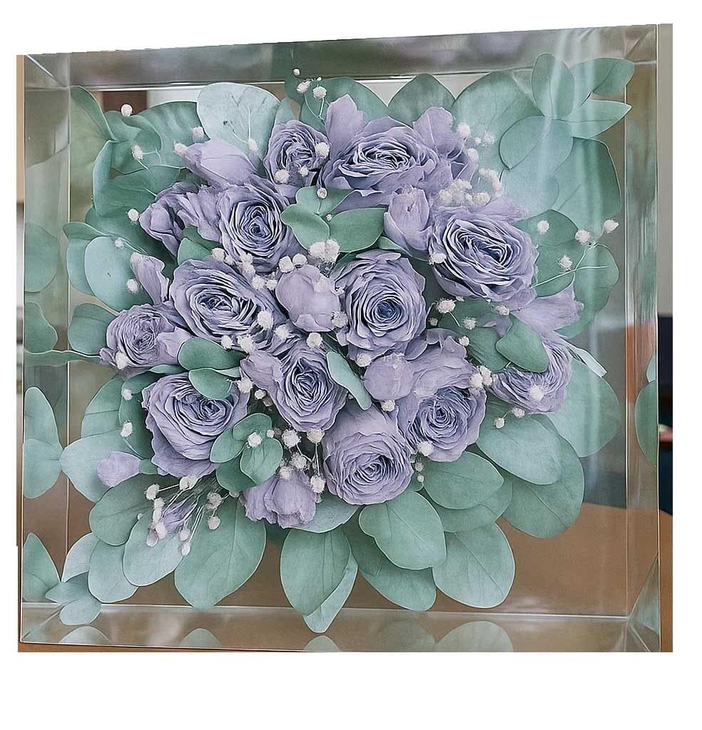 Resin Pro® KIT COMPLETO per inglobamento fiori, bouquet e corone RESIN MEMORY BOX Made in Italy