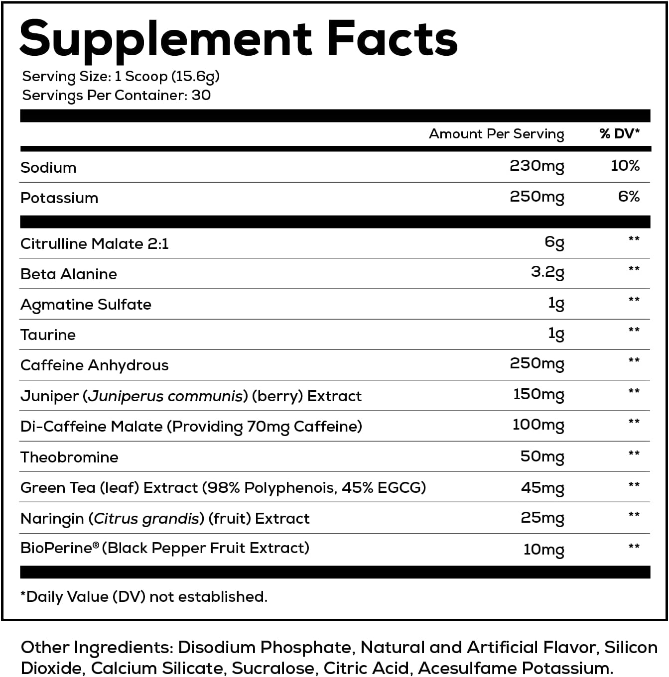 REDCON1 Total War Pre Workout, Cali Splash - Fast Acting Caffeinated Preworkout for Men + Women with Beta Alanine - Contains Citrulline Malate for Increased Pump, Blood Flow (30 Servings)