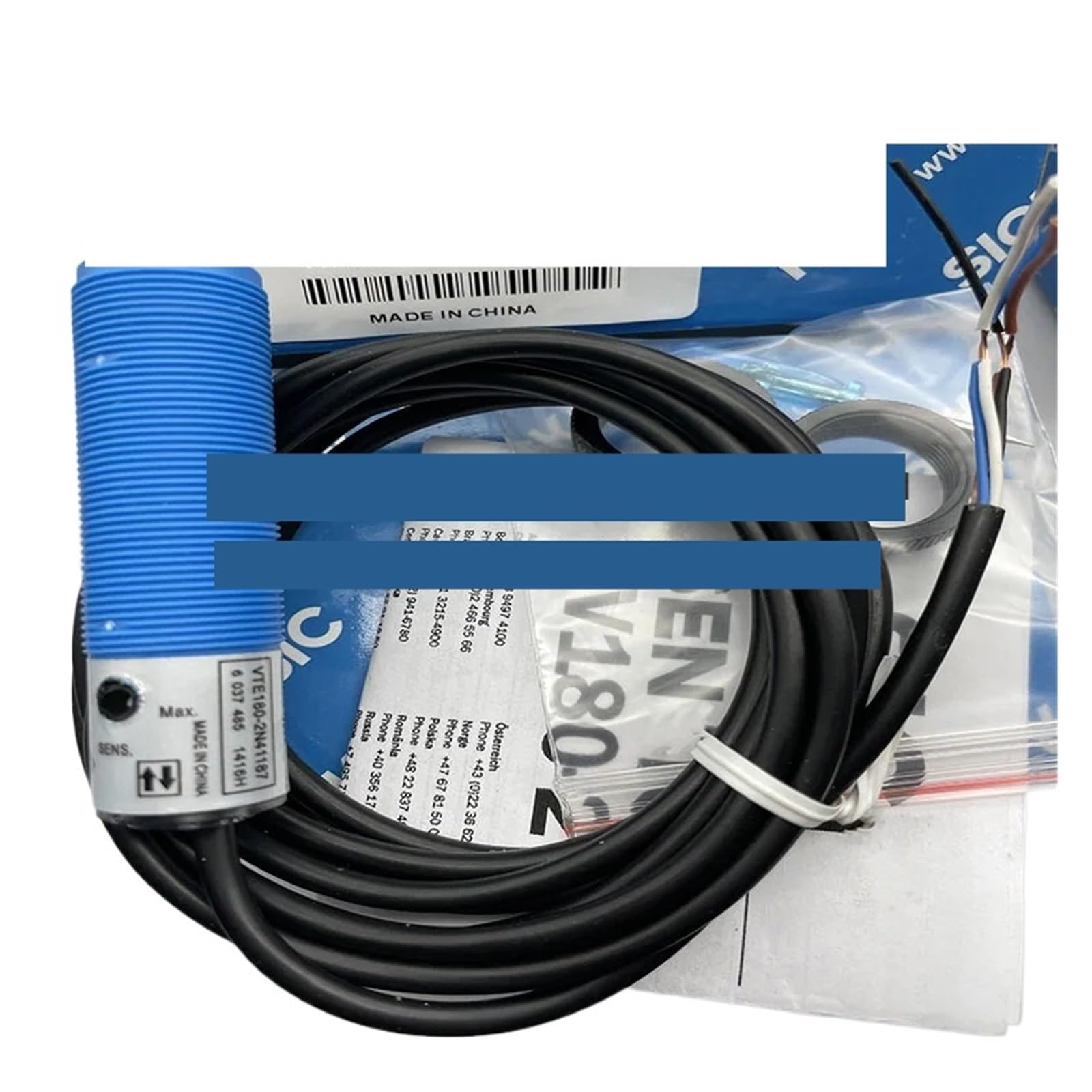 Capteur optique VTE18-4P2712 a commutation reflexive haute stabilite