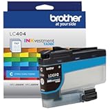 Genuine LC404C Cyan INKvestment Tank Ink Cartridge