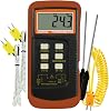 Digital K-Type Thermocouple Thermometer with Dual Channels 4 Thermocouples High Accuracy Temperature Kelvin Scale Dual Measurement Meter Sensor,50~1300°C (-58~2372°F) for High Temperature