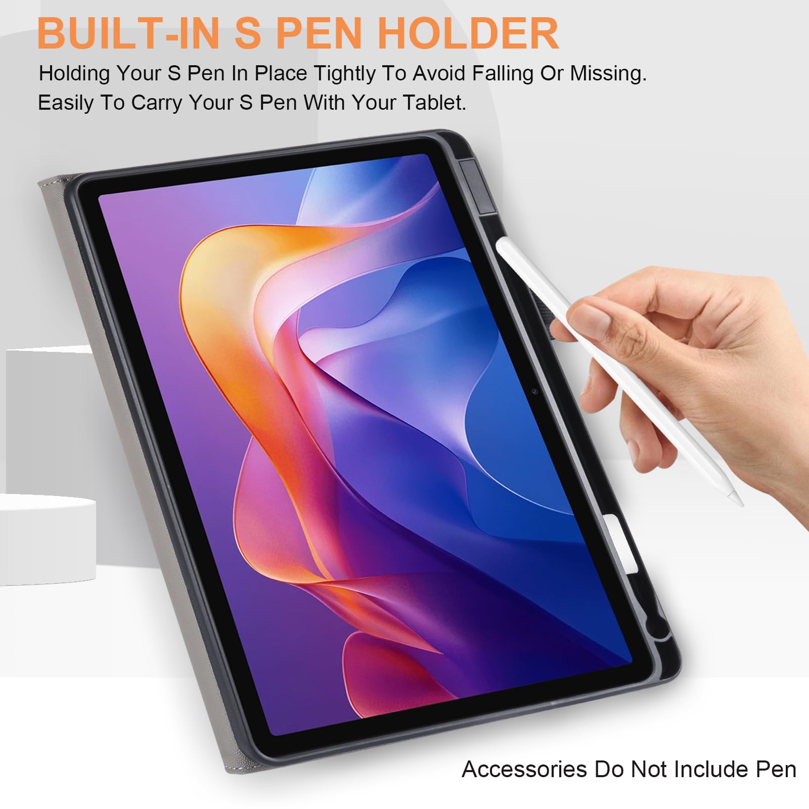 Amazon.co.jp: Vakarey Lenovo Idea Tab Plus用ケース ペンシル