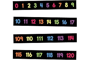 Eye-Catching Carson Dellosa Number Chart 1-120