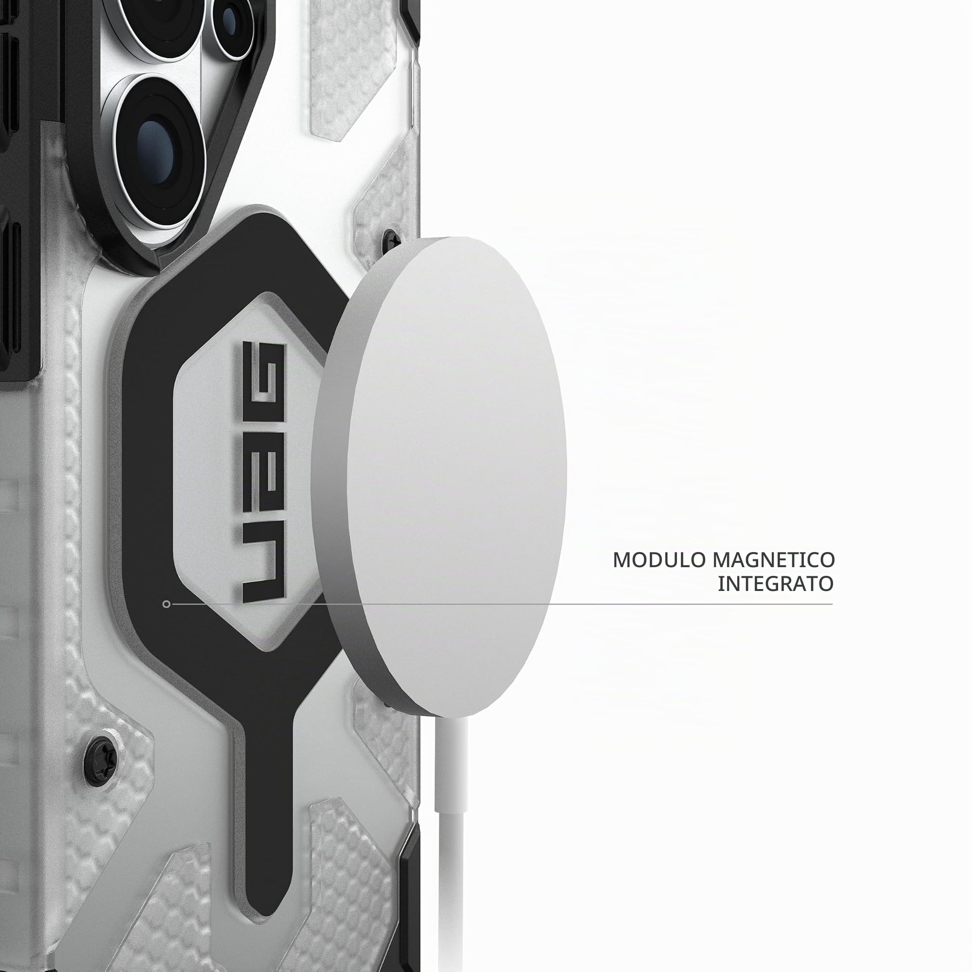 URBAN ARMOR GEAR Pathfinder MS Custodia Galaxy S26 Ultra | Perfetta aderenza | Resistenza alle cadute di 5,4 m | Modulo magnetico | Bordi rialzati | Tutte le porte accessibili