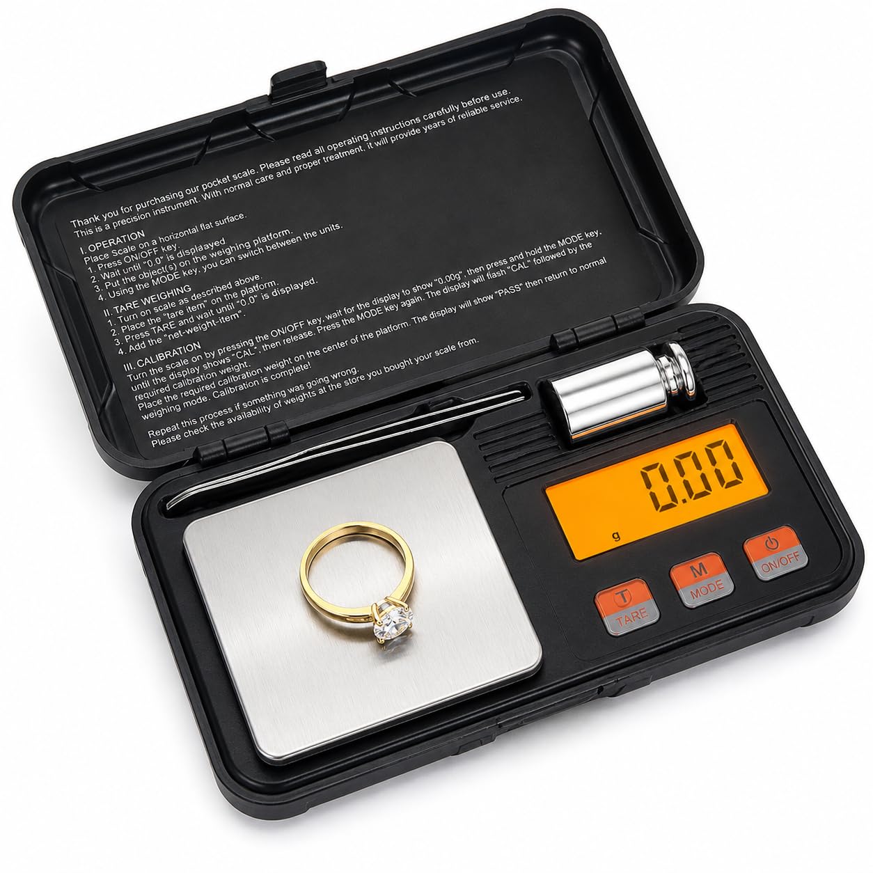 PrecisionPro Mini Scale 500g x 0.01g Digital Pocket Weighing Machine (3 years warranty)-image-41