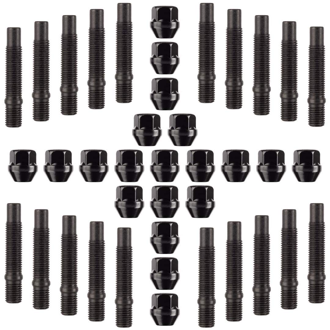Ellis Excellence - Kit di conversione per dadi, compatibile con BMW precedenti al 2012 e altro (dadi da 68 mm)