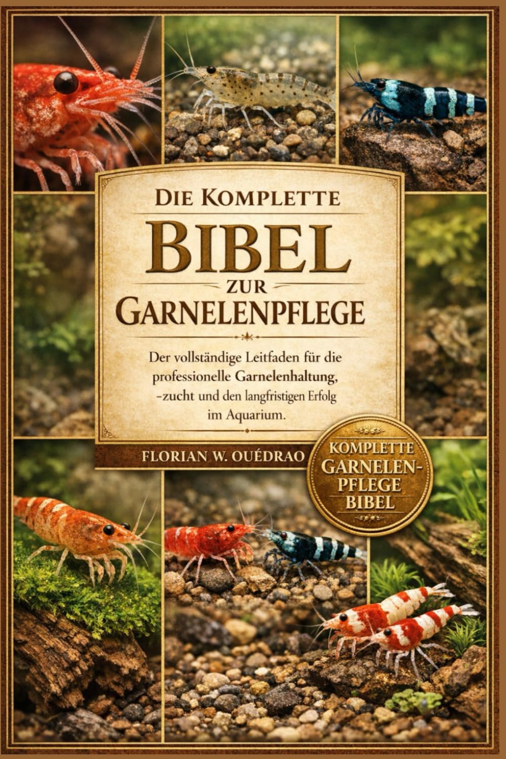 DIE KOMPLETTE BIBEL ZUR GARNELENPFLEGE: Der vollständige Leitfaden für die professionelle Garnelenhaltung, -zucht und den langfristigen Erfolg im Aquarium.