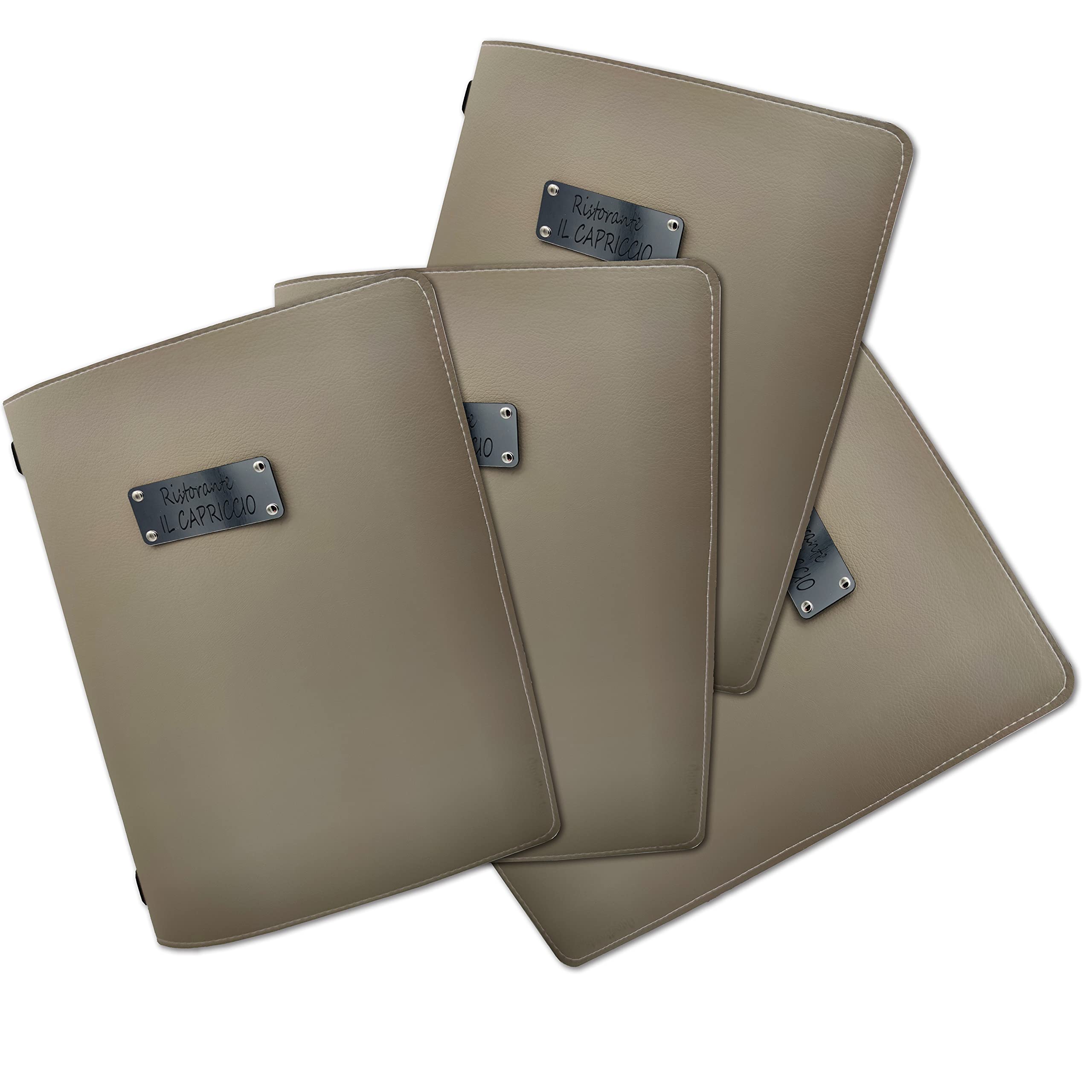 Lot de 12 menus personnalisables A5 Restaurant Pub Self Service Bar Brasserie Moderne; Cadeaux utiles, originaux et à bas prix