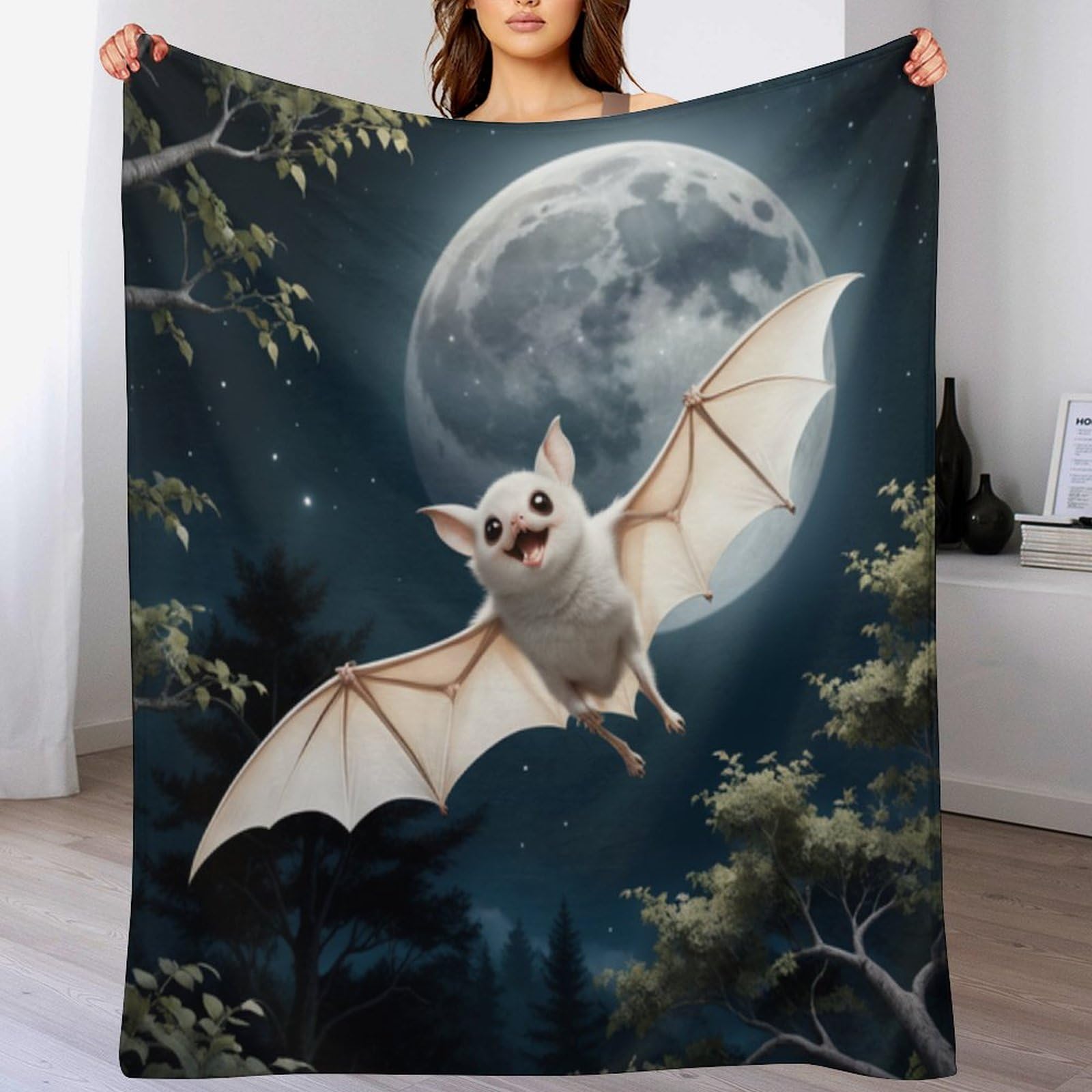 Couverture chauve-souris pour des soirées canapé cocooning