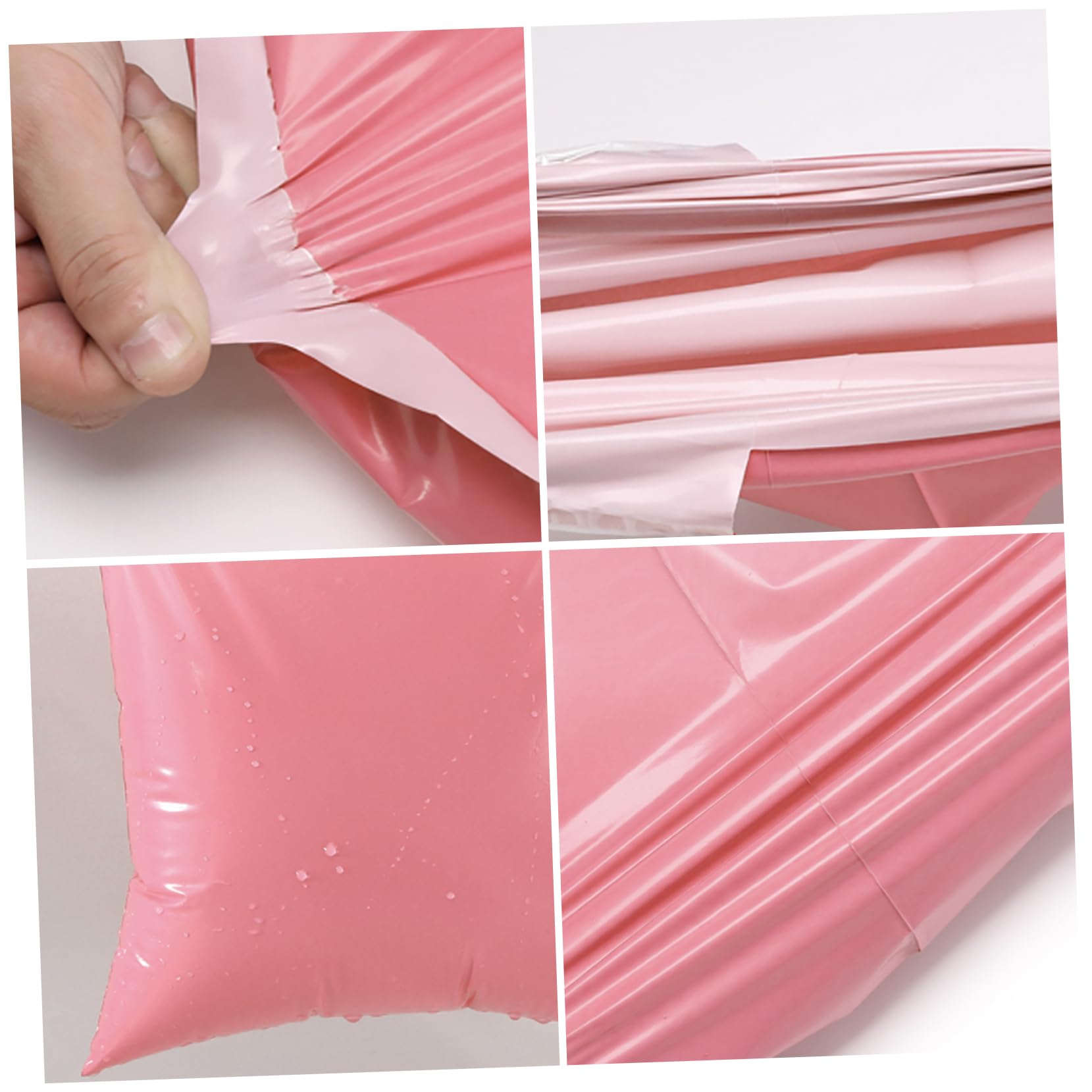 SHINEOFI 600pièces Expédition Auto-adhésifs Étanches Enveloppes De Pour Envois De Vêtements Et Colis Résistants Avec Scellage Sécurisé