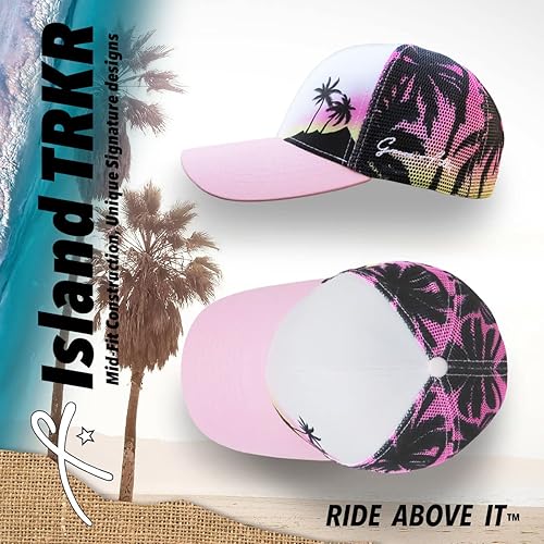 Miniatura 5 de Grace Folly Sombreros de camionero de playa para mujer, gorra de béisbol Snapback para verano