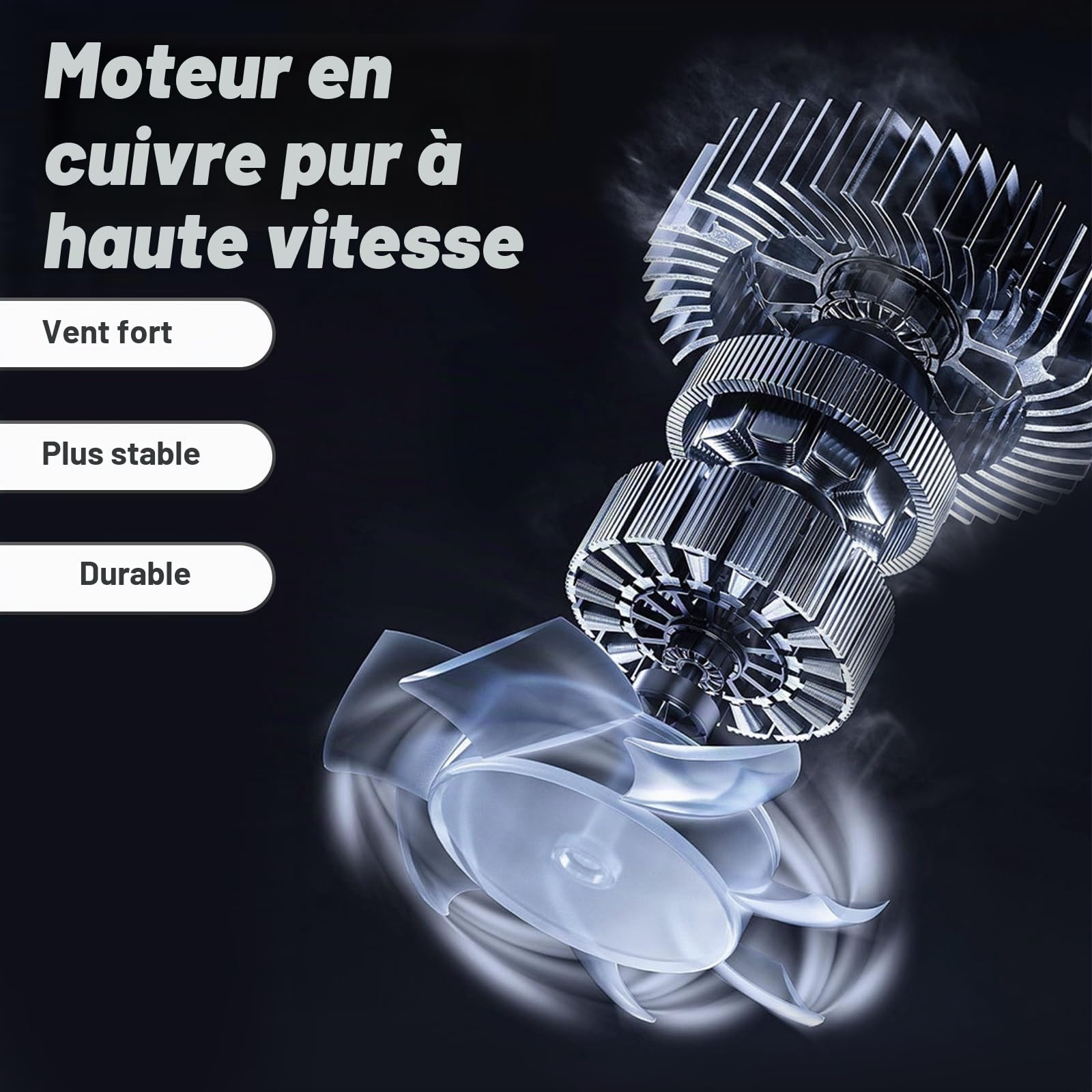 Séchoir à air souffleur pour voiture - Séchoir portable sans fil pour voiture, Séchoir souffleur pour voiture, Séchoir à air souffleur haute puissance pour voiture, Séchoir souffleur turbo pour