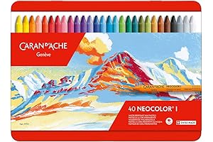Caran d'Ache Neocolor Oil Pastels: Unparalleled Vibrancy and Versatility