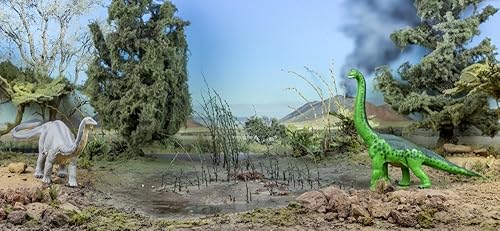 Miniatura 2 de Safari Ltd. Figura de Brachiosaurus – Figura detallada de dinosaurio de 9 pulgadas, juguete educativo para niños, niñas y niños a partir de 3 años