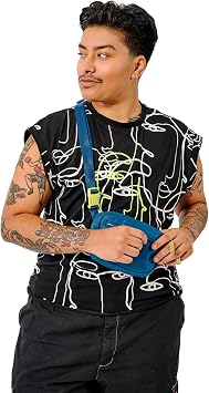 Baboon to the Moon Fanny Pack - Trendy, Compact, Water-Repellent Waist Bag in Multiple Colors and Sizes for Men and Women, Quantum Depth, Mini (1.5L), Fannypack
