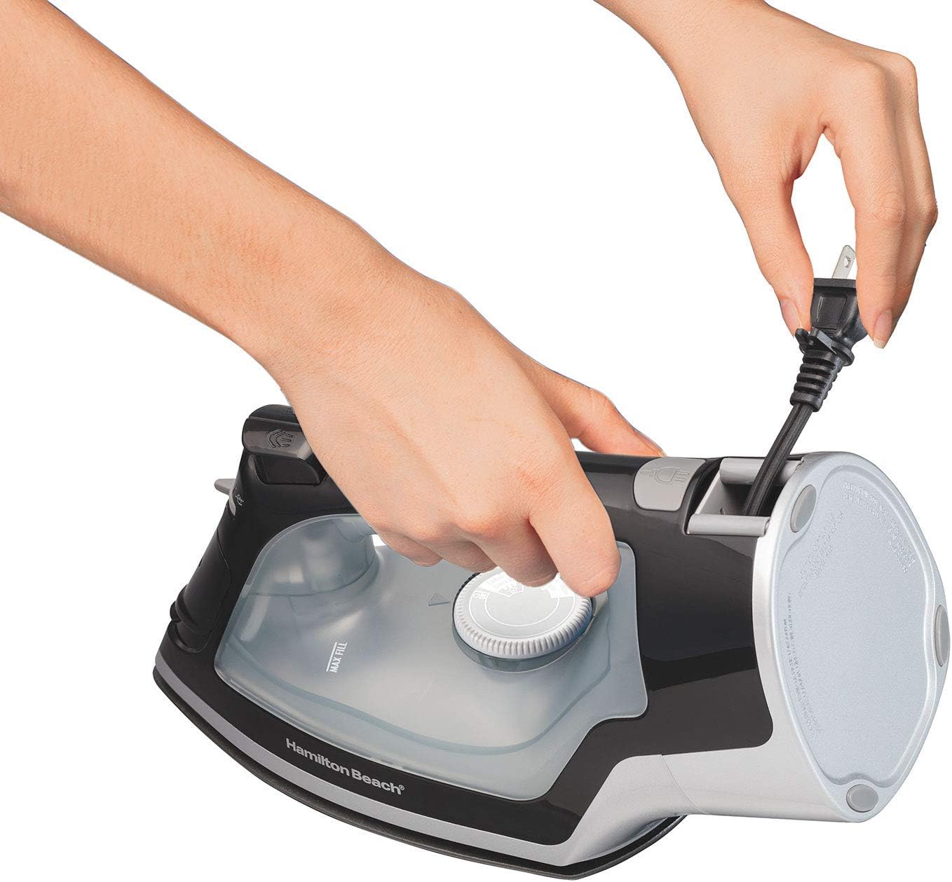 Hamilton Beach Full-Size Iron with Retractable Cord 14289