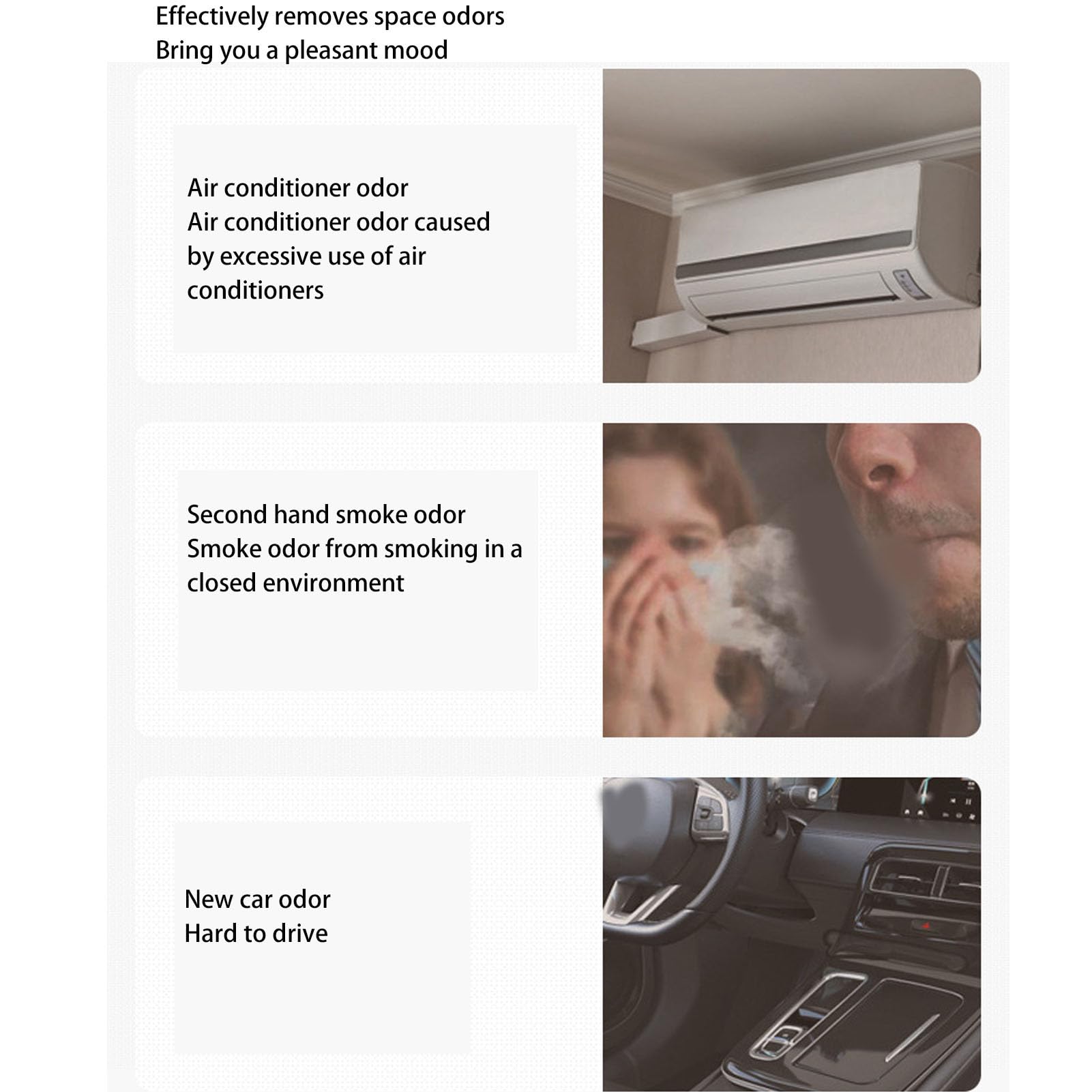 Auto Diffusor, 110 Ml, Wasserloser Diffusor für ätherische Öle mit Timer, USB, Superleiser Kabelloser Aromatherapie Diffusor für ätherische Öle, Batteriebetrieben, für