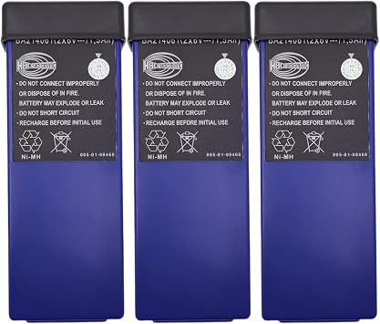 3pcs/Pack 1500MHA BA214061 Battery for HBC Radiomatic BA214061 BA213020 FUB10AA Battery