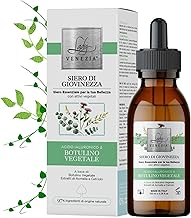 Lady Venezia Hyaluronic Acid and Vegetable Botulinum Facial Serum, Plumping Effect, Moisturizing and Sweet Almond Fragrance, 100 ml