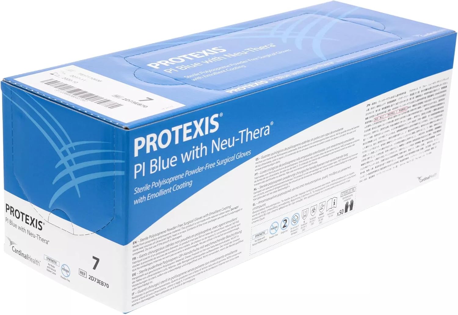 Cardinal Health™ Protexis® PI Blue with Neu-Thera® Surgical Gloves
