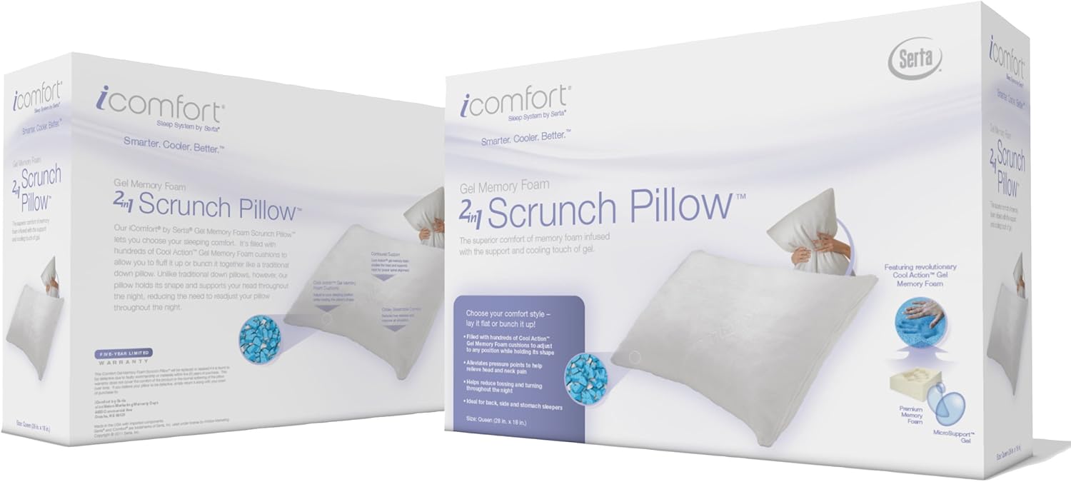scrunch pillow