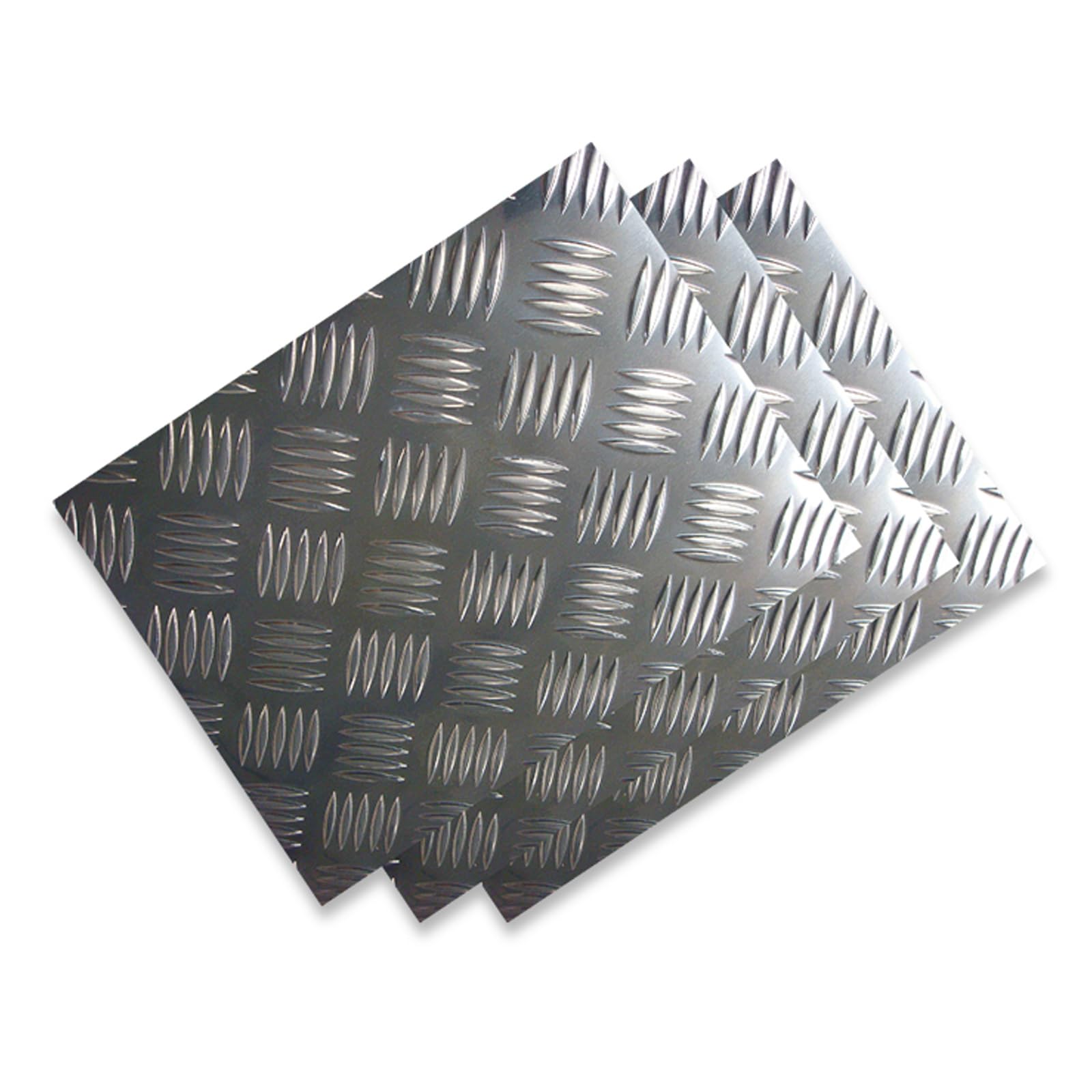 Pannello in lega di alluminio goffrato quadrato 400×400 mm, piastra in alluminio mandorlato adatta for industria e edilizia(400x400x2mm)