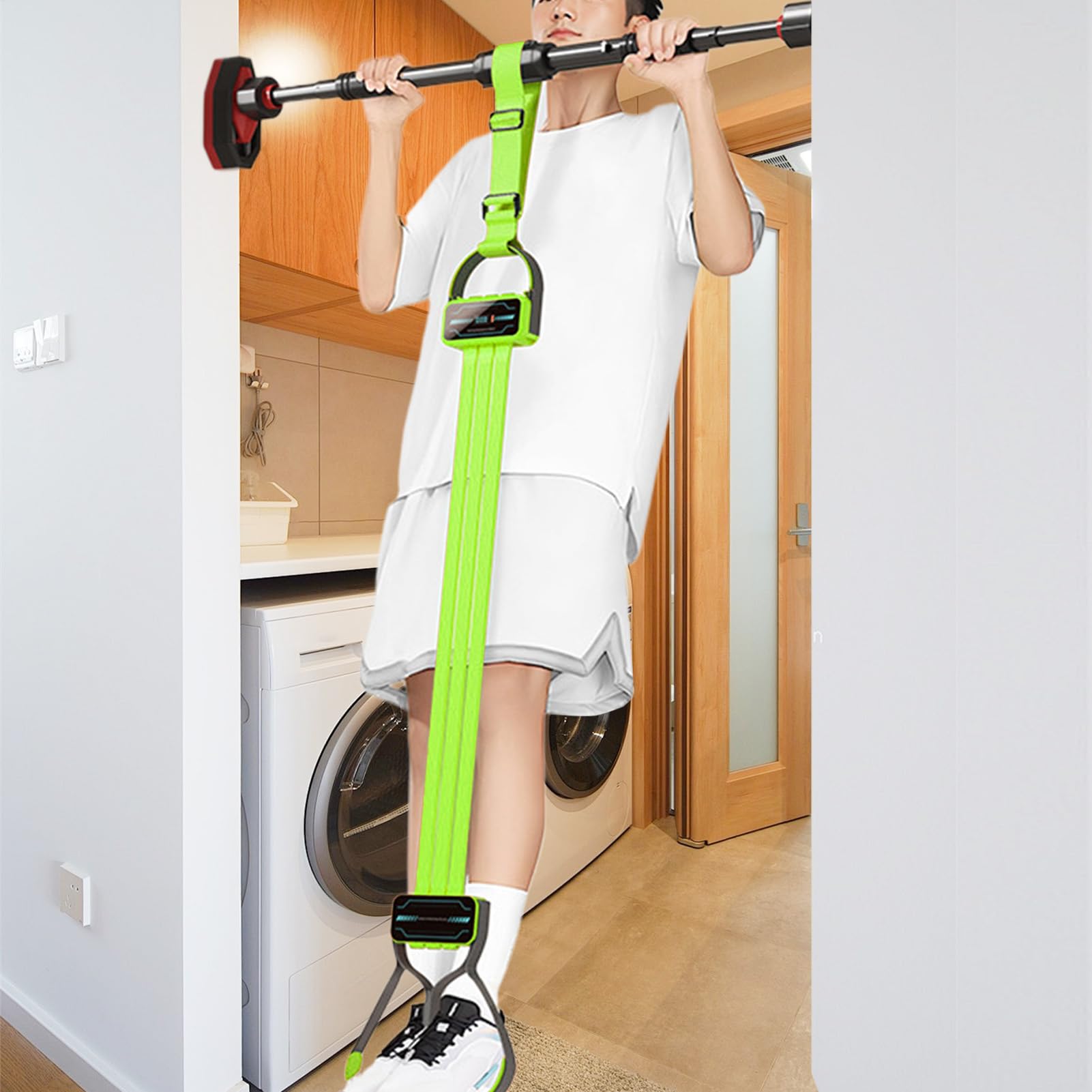 Tirare le bande di assistenza, tirare le bande,bande di allenamento senza slittamento | Attrezzature per esercizi leggeri, strumento di allenamento portatile per la riabilitazione, uso