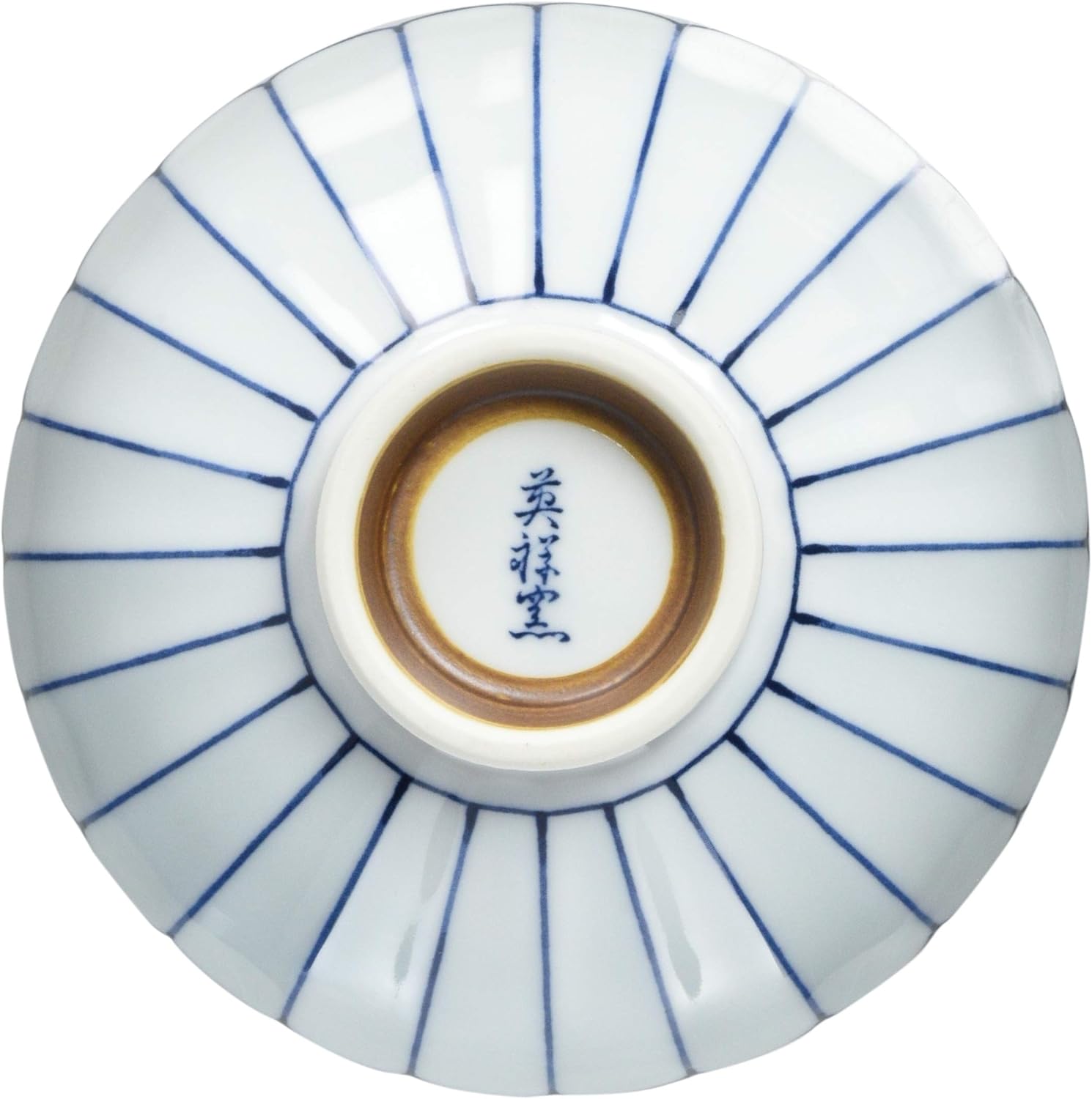 RAO3Z Arita Ware Kikuzori Sansui Rice Bowl (Small)