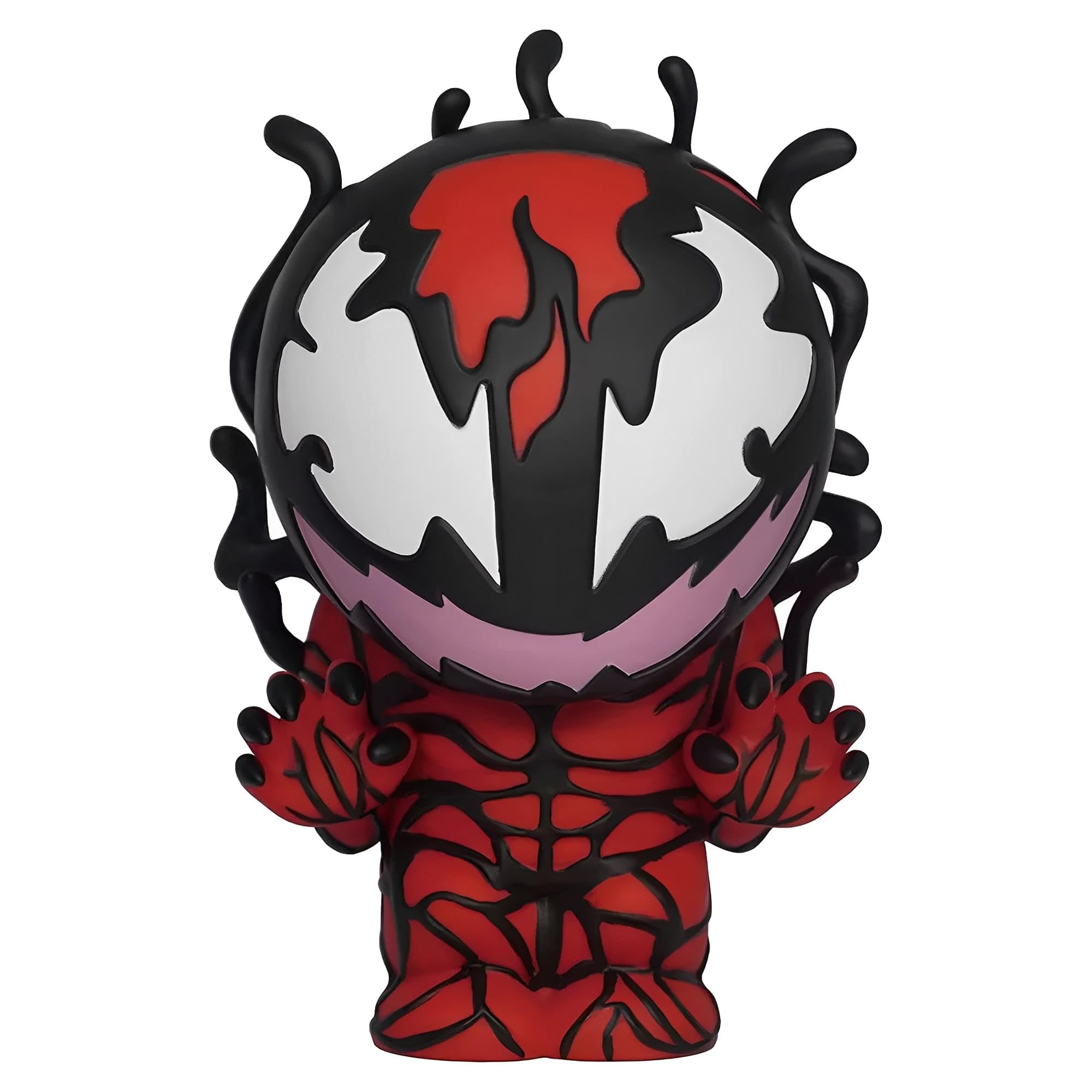 Tirelire Marvel Carnage en PVC aux détails sculptés et réalistes