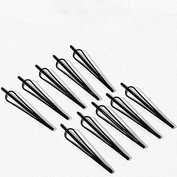 12Pcs Black Vintage Hair Pins Mini Bobby Pins Fashion BB Clip Invisible Bangs Clip Small Bobby Pins for Women and Girls Hair Styling Pins