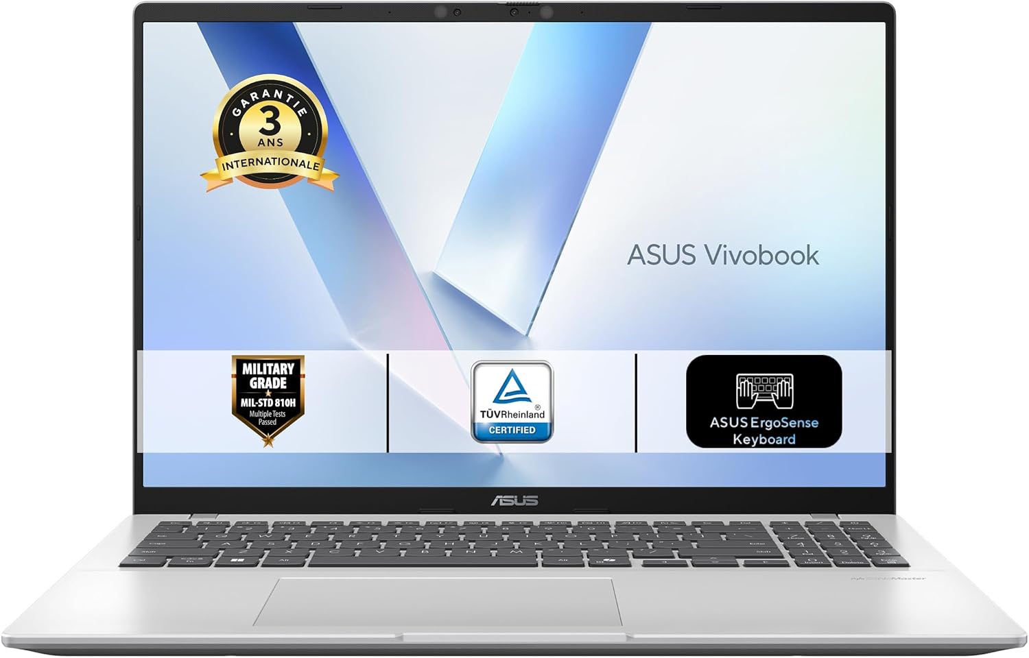 Asus S1607KA-MB068W de face