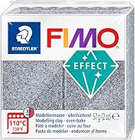 Staedtler FIMO Effect Polymer Clay Granite - Oven Bake Modeling Clay for Jewelry, Sculpting & Crafts