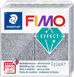 Staedtler FIMO Effect Polymer Clay Granite - Oven Bake Modeling Clay for Jewelry, Sculpting & Crafts