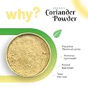 Pure Organio Organic Dhaniya Powder, Traditional Dhania Powder, Authentic Indian Coriander Powder, Suitable for All Your Cooking Needs, NPOP Organic Certified - 1 Kg gallery image