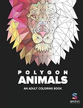 Polygon Animals: An Adult Coloring Book