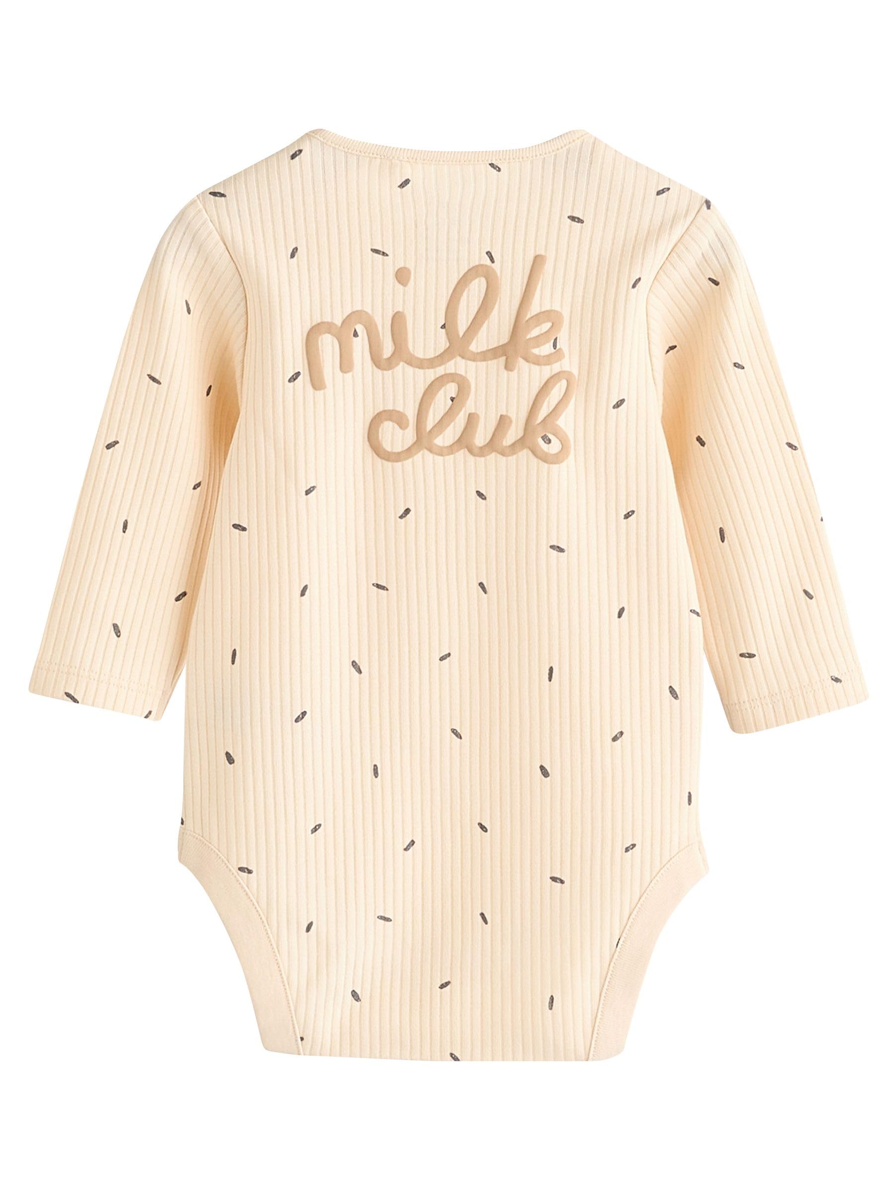 NEXT Noworodki unisex Trzy pary niemowlęcych body