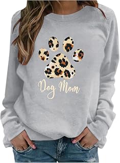 School Autumn Swing Pullover Womens Soft Long Sleeve Romance Printin Crew Neck Cozy Polyester Tops Womens
